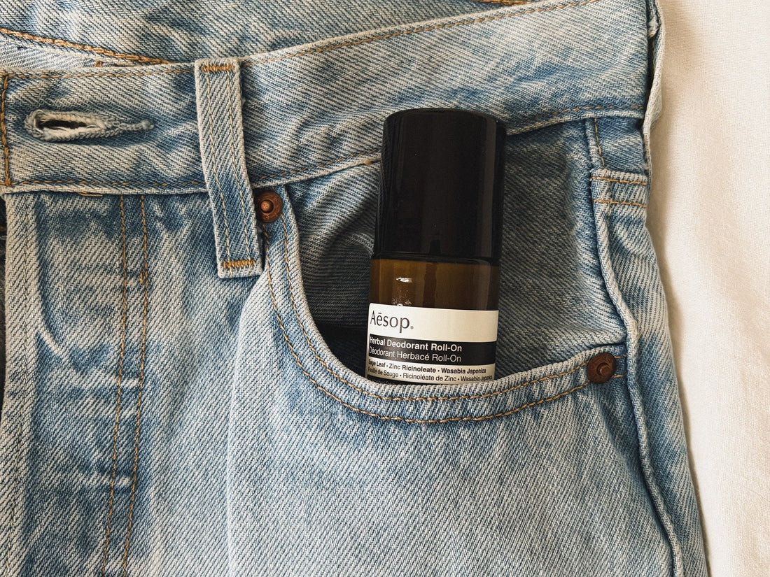 Aesop alumiiniumivaba rulldeodorant. 