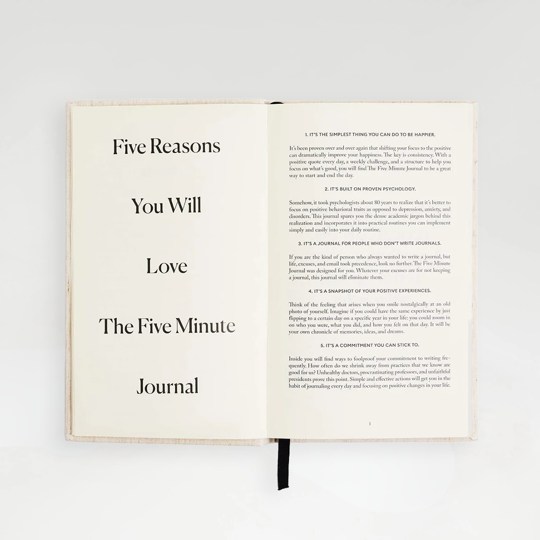 The Five Minute Journal
